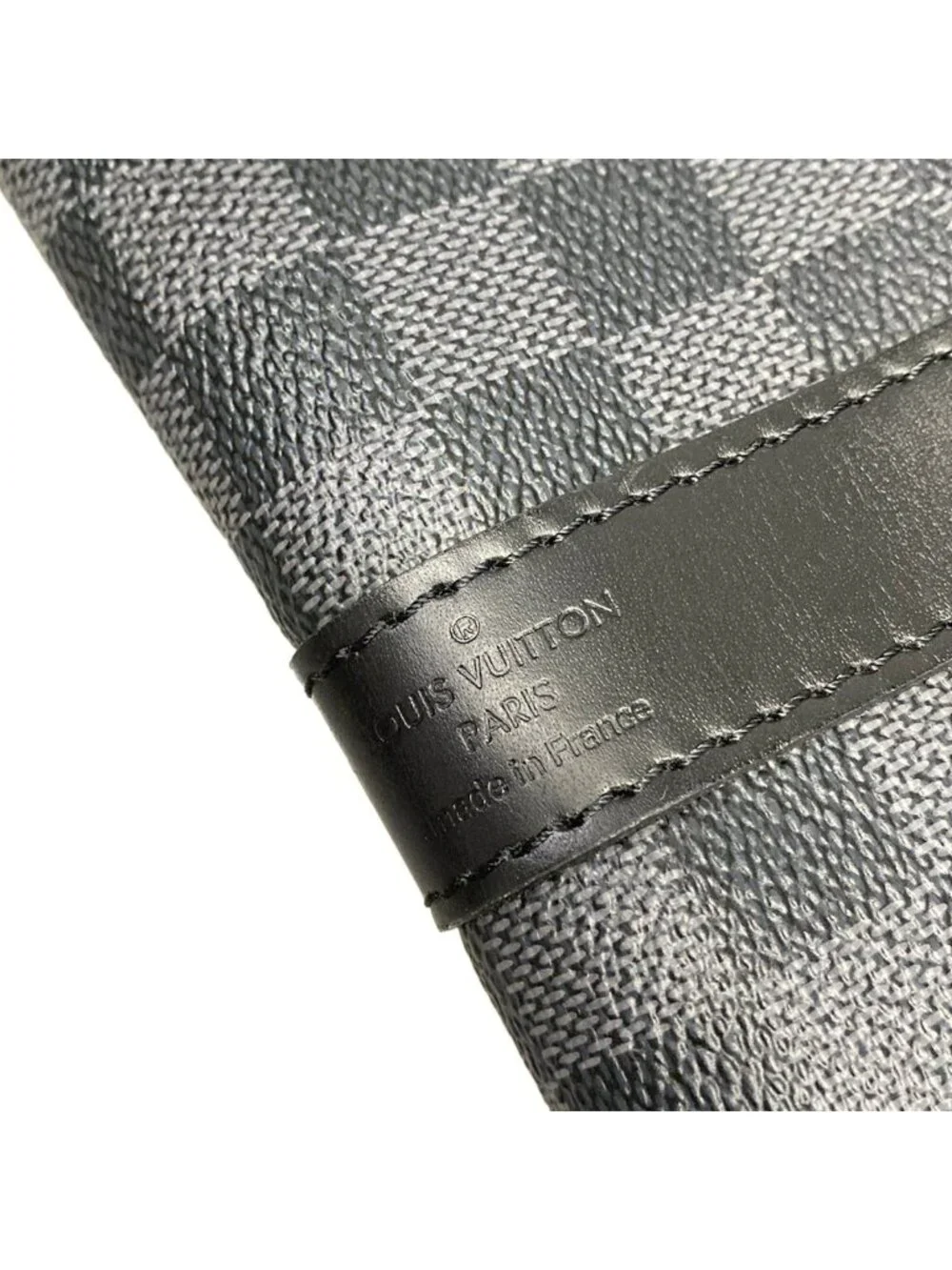 Louis Vuitton Boston Bag Damier Graphite Keepall Bandouliere 55